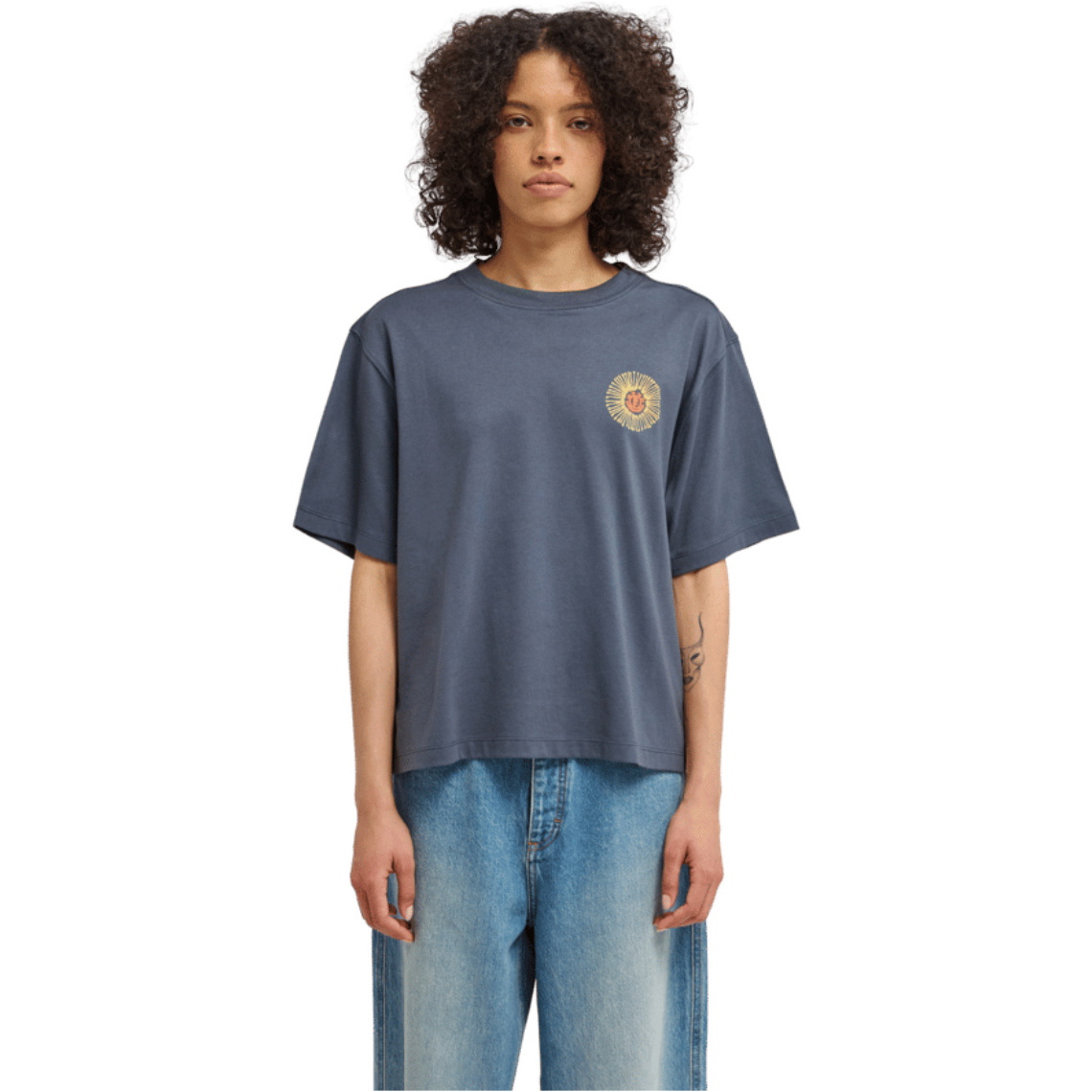 2026 Element Womens Dandelion T-Shirt ELJZT00149 - Dark Slate
